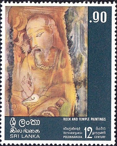 Bearded old man surcharged